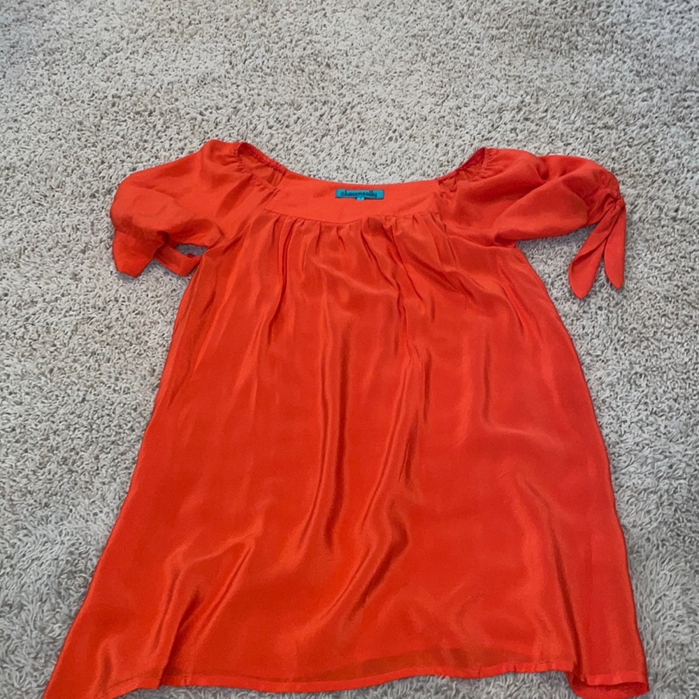 Red Orange Chasensully dress - Picture 1 of 2